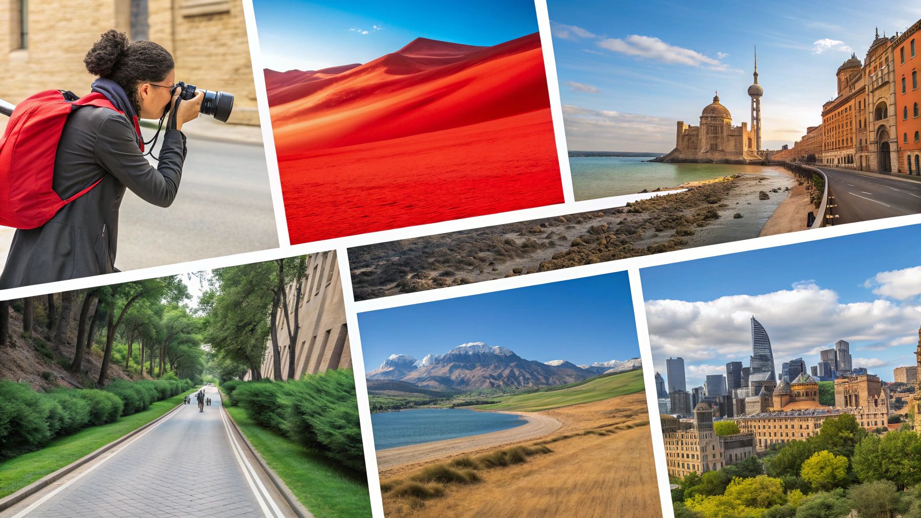 A flat lay of essential roofing repair tools, including a hammer, pry bar, utility knife, roofing cement, nails, and shingles, arranged neatly on a clean surface.