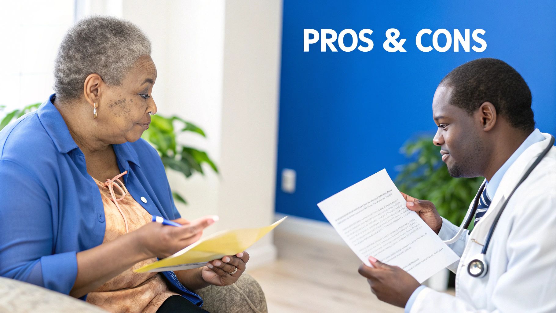 A person sitting on a dock, looking out at a calm lake, reflecting.