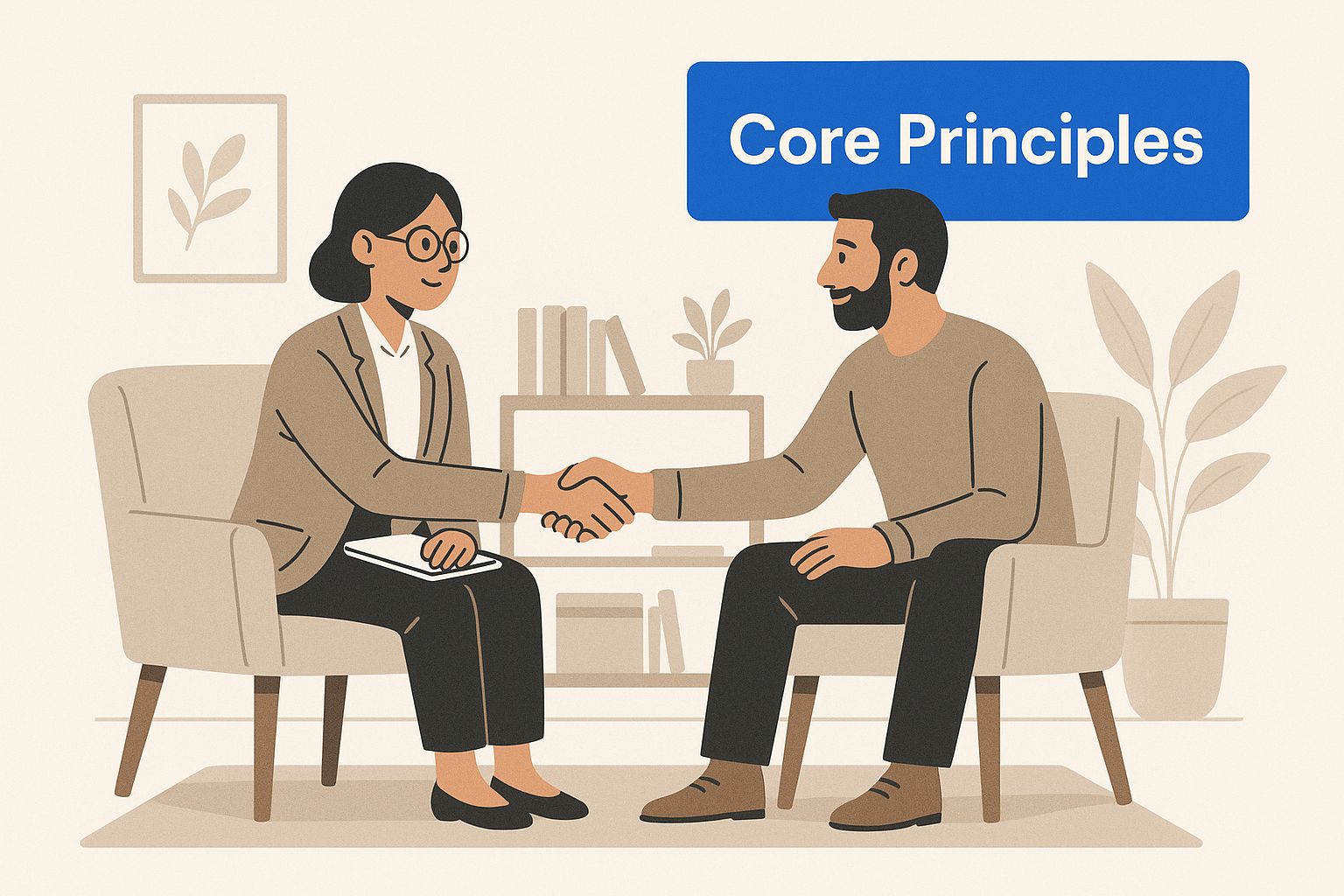 Infographic about what is motivational interviewing