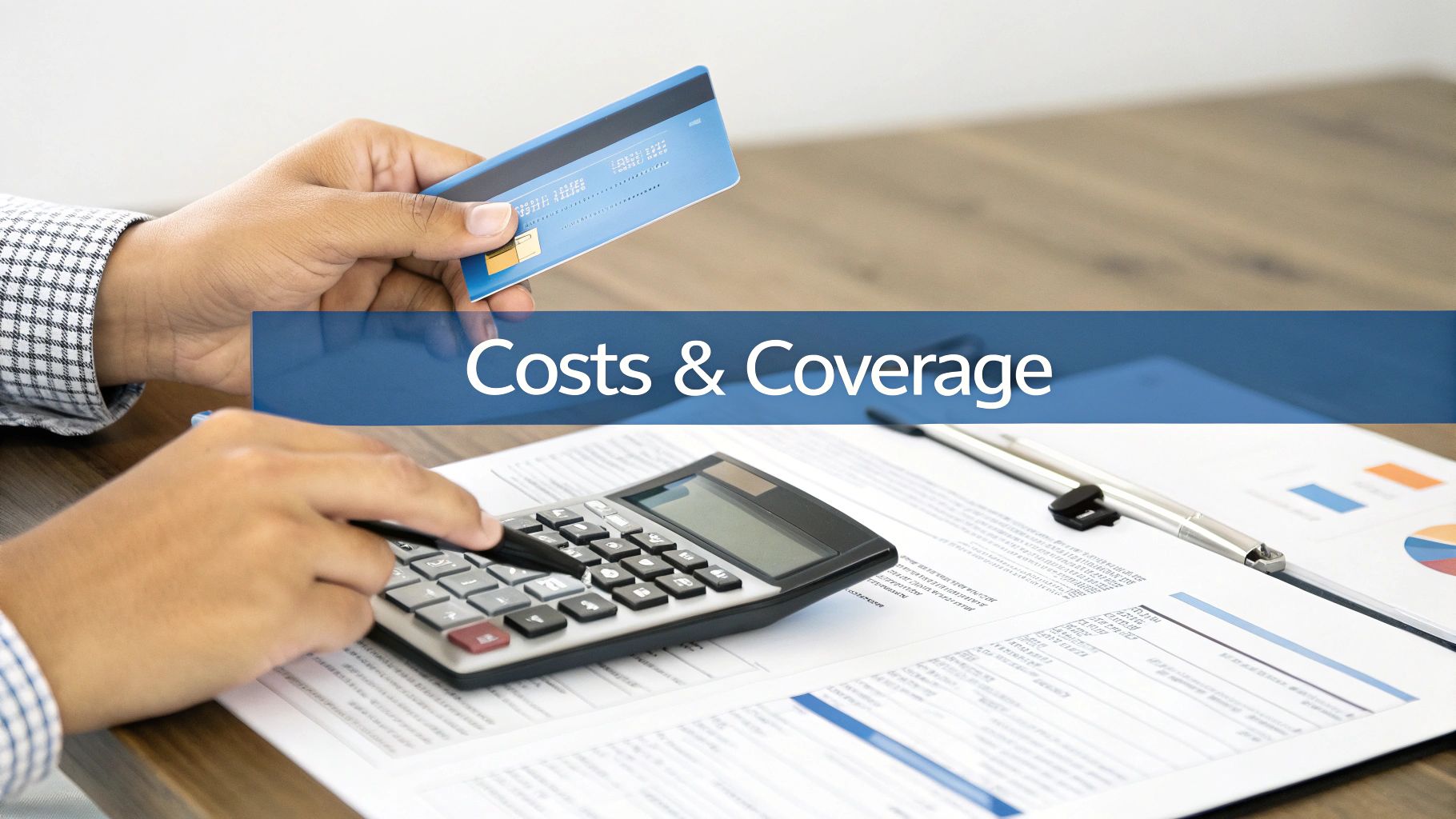 Couple reviewing financial documents together, looking relieved.