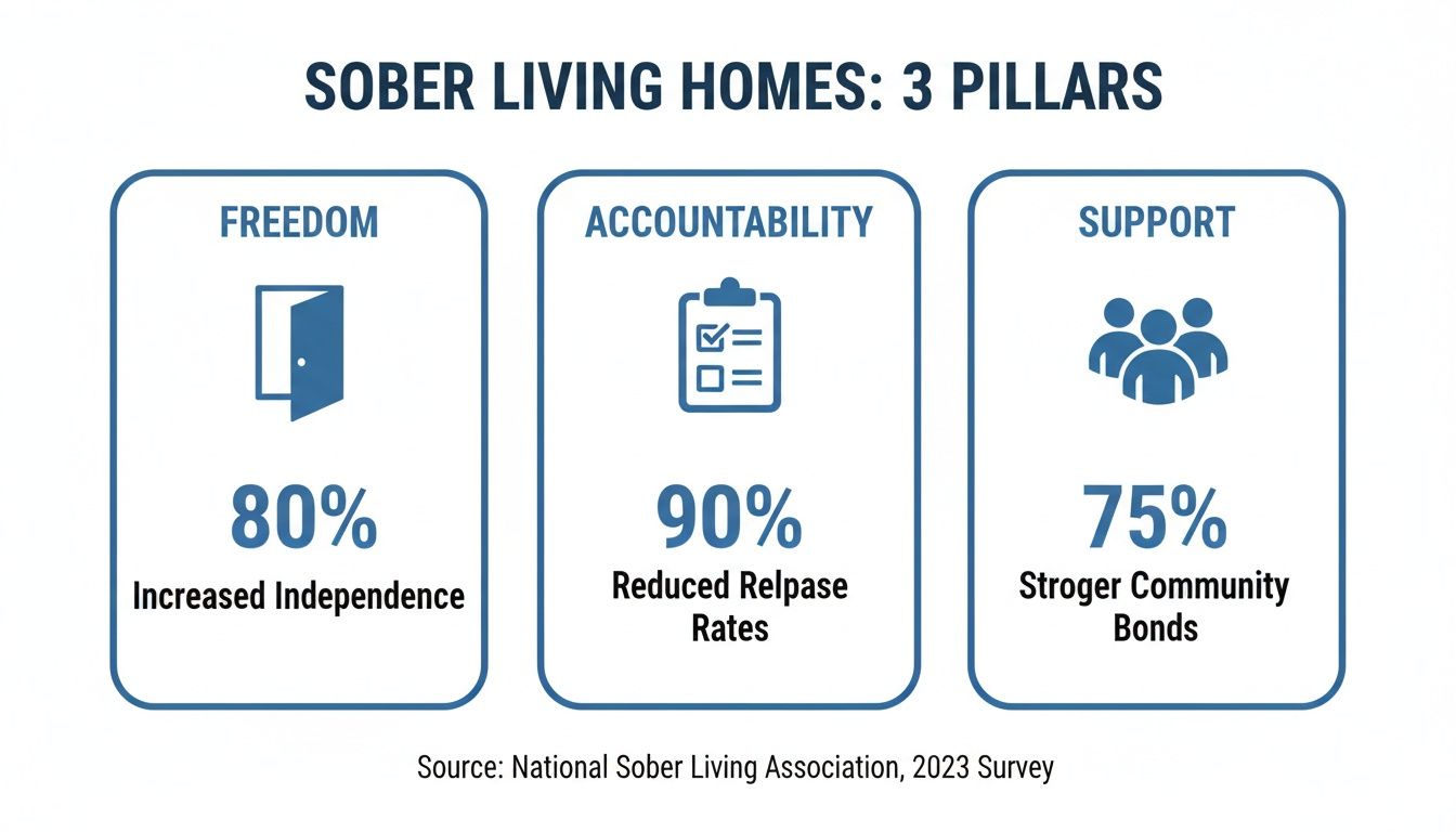 A real image of a diverse group of people in a comfortable living room, having a supportive discussion.