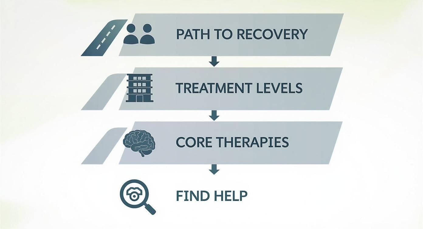 Infographic about rehabilitation for drugs and alcohol