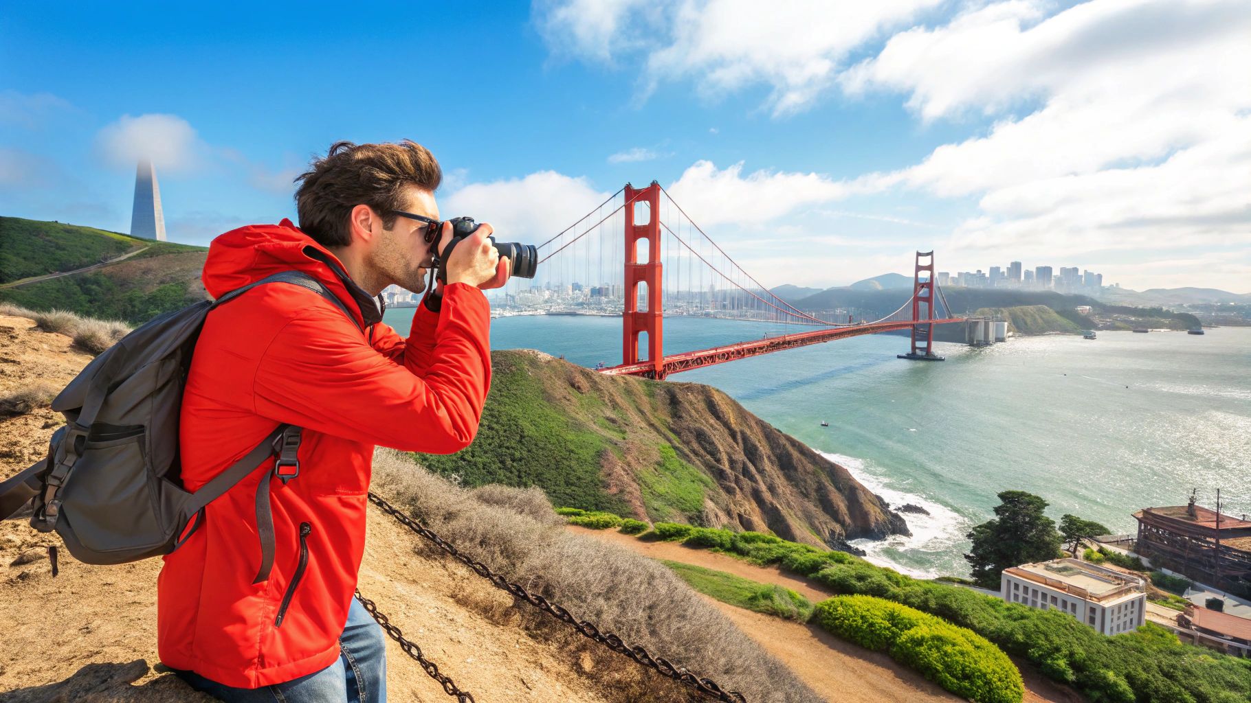 A close-up of a roofer's hands carefully using a pry bar to lift an asphalt roof shingle, demonstrating a key step in how to patch a roof shingle.