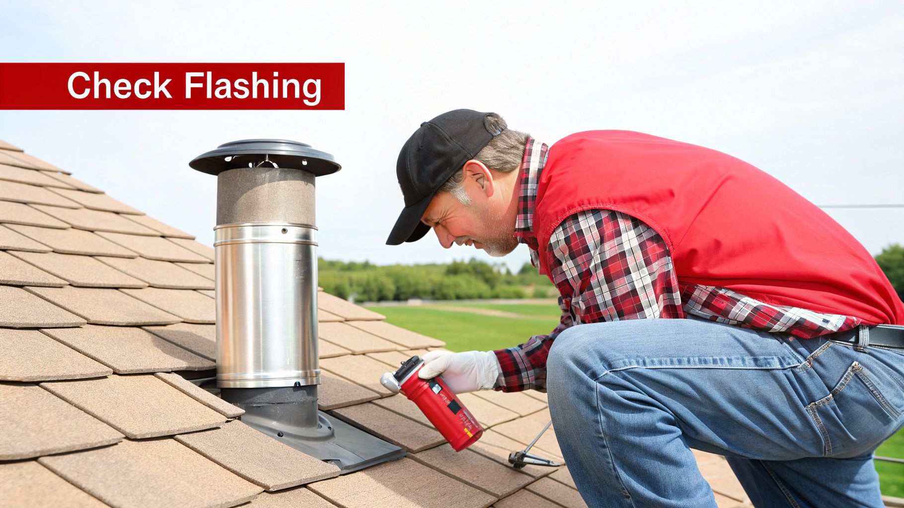 Inspect and Maintain Roof Flashing