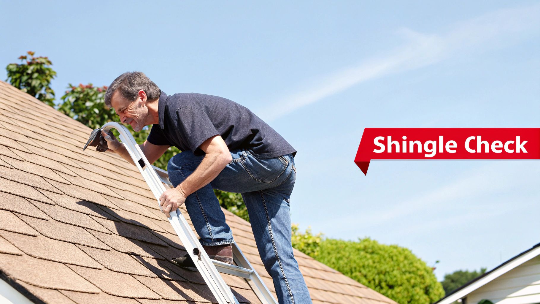 Inspect for Missing, Damaged, or Curling Shingles