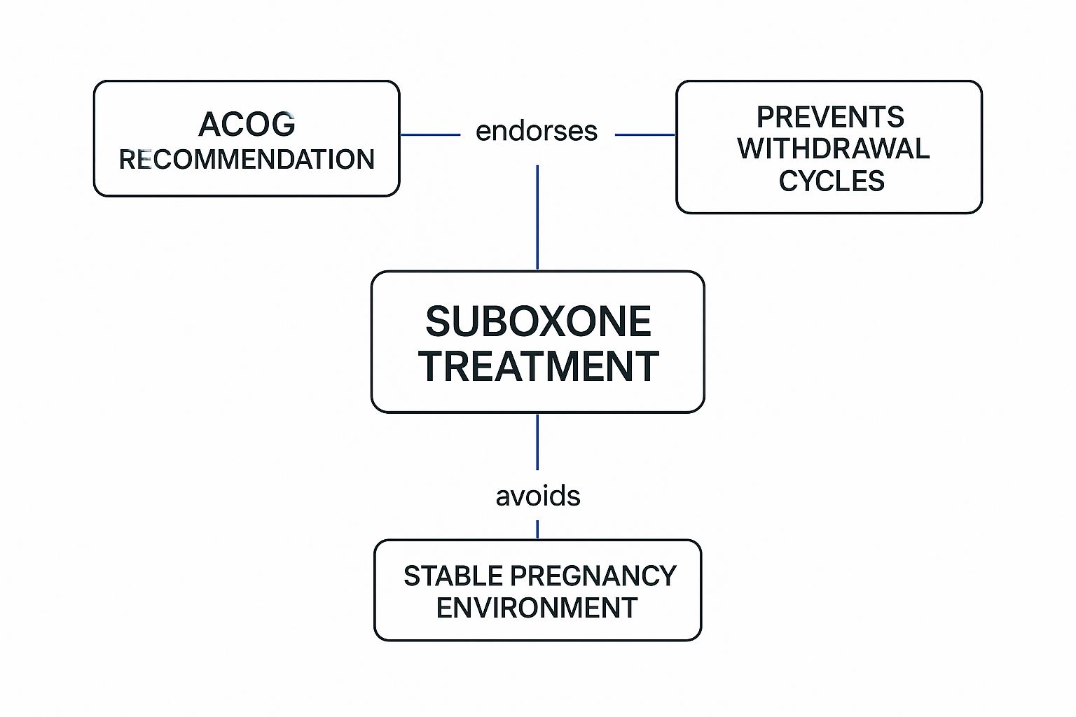 Infographic about can you take suboxone while pregnant