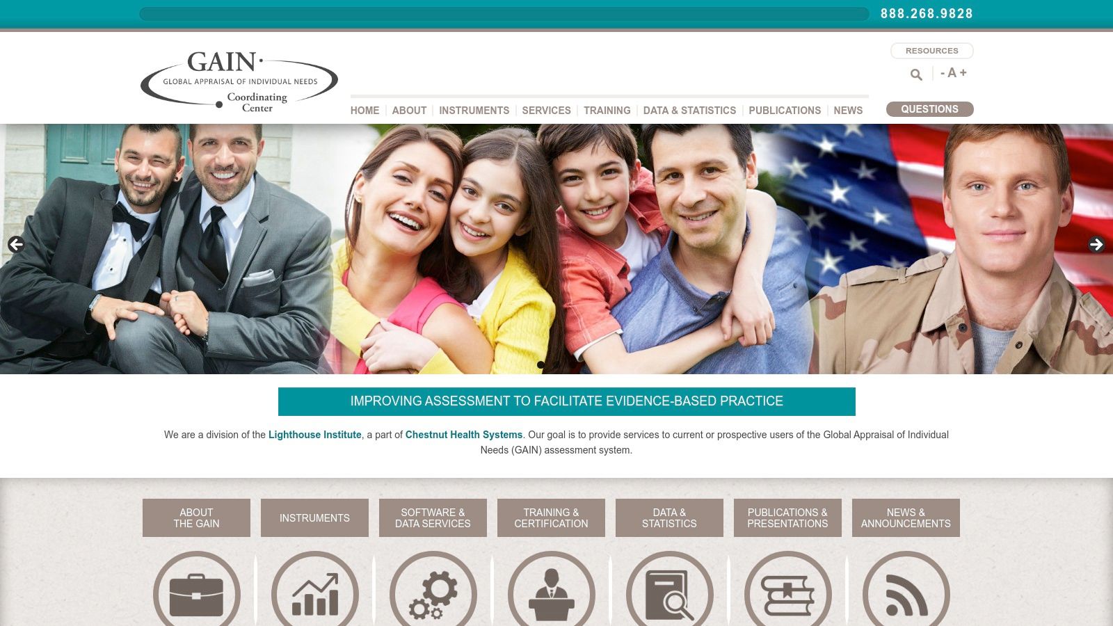 GAIN Coordinating Center (Chestnut Health Systems)