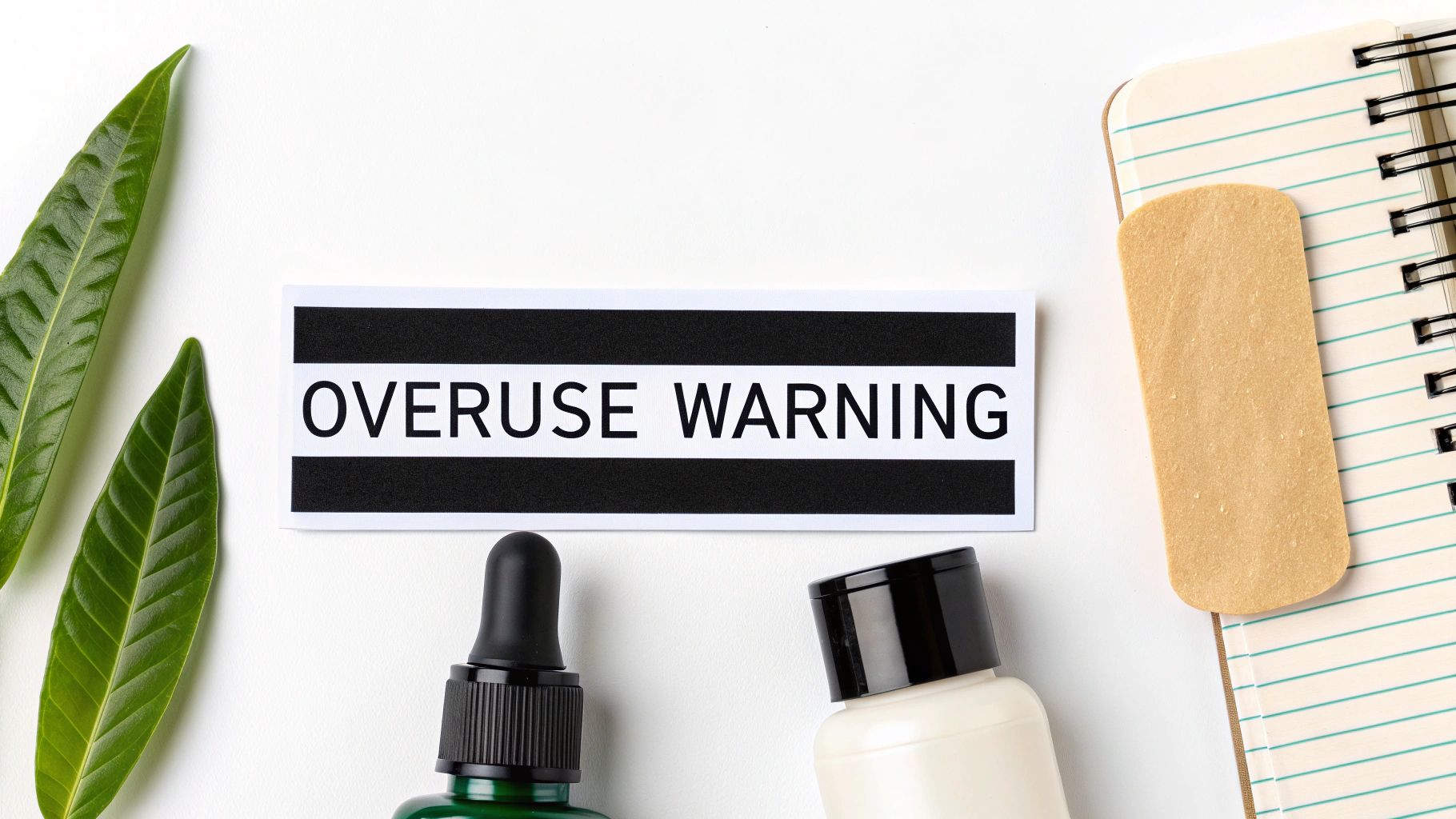 A person's face showing signs of skin irritation and redness.