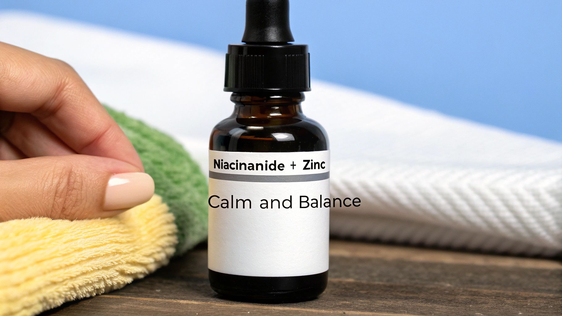 Niacinamide + Zinc Spot Treatment: The Barrier-Boosting Balancer