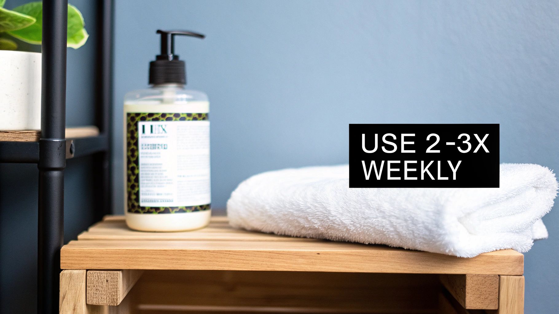 A person applying a skincare serum to their face, symbolizing the start of a new routine.