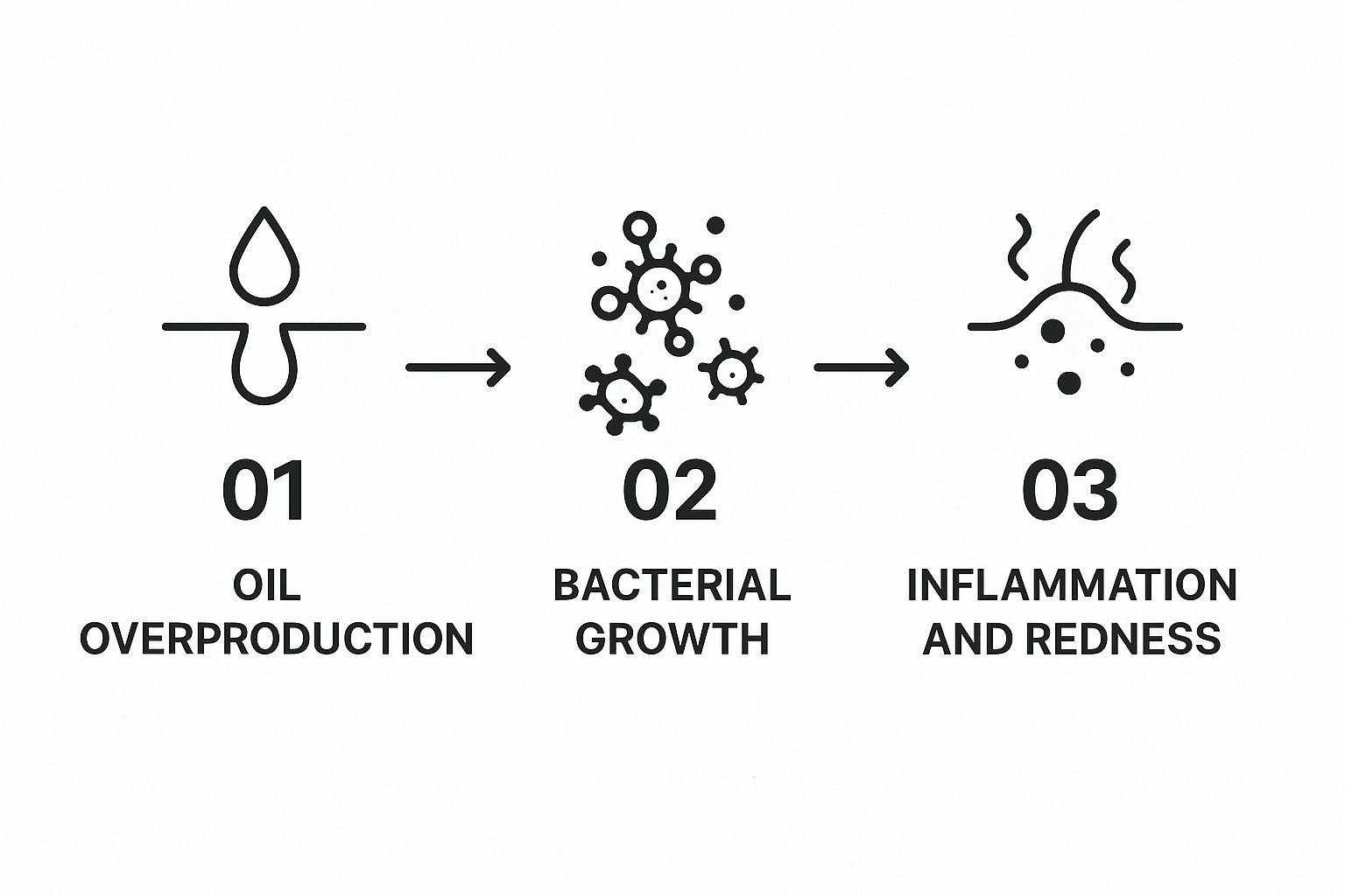 Infographic about how to shrink zits overnight
