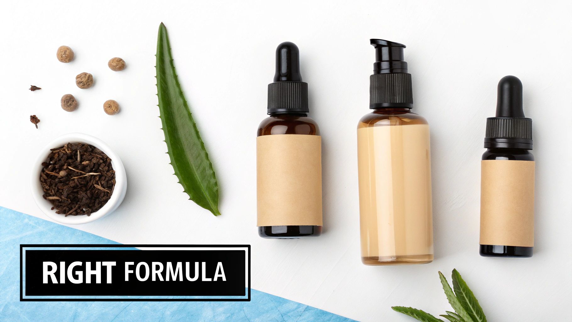 A person examining the ingredients label on a salicylic acid spray bottle.