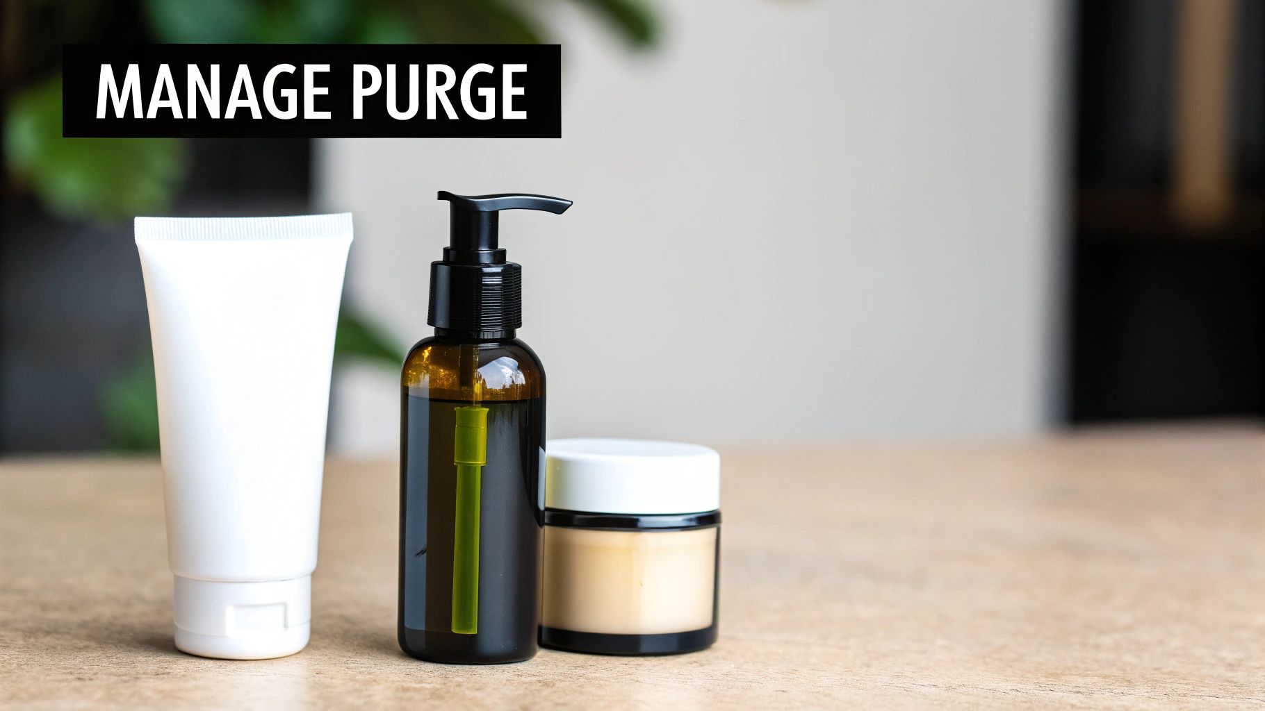 Person applying a skincare product to their face, illustrating a gentle approach to managing acne.