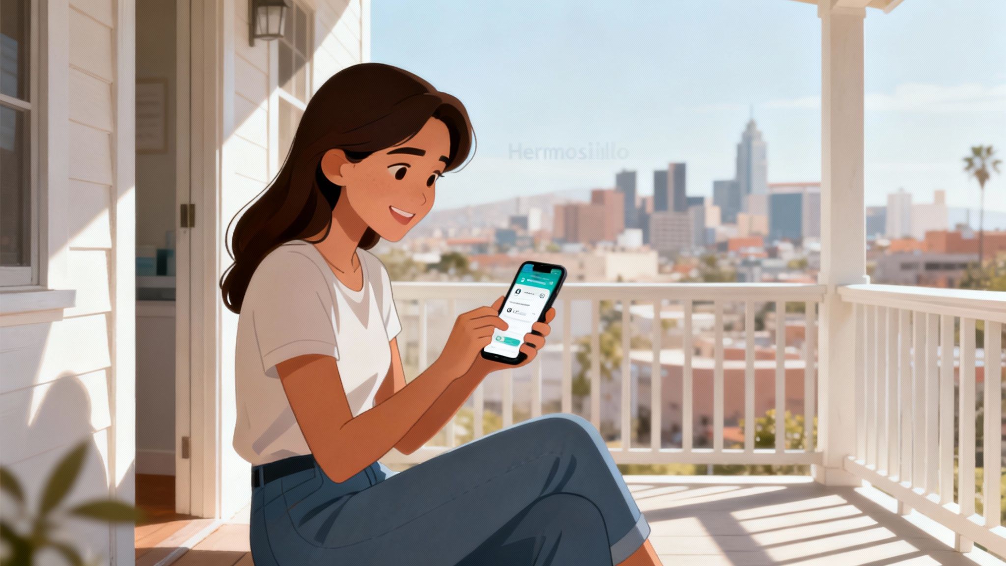 Una doctora atendiendo a una paciente en su consultorio en Hermosillo