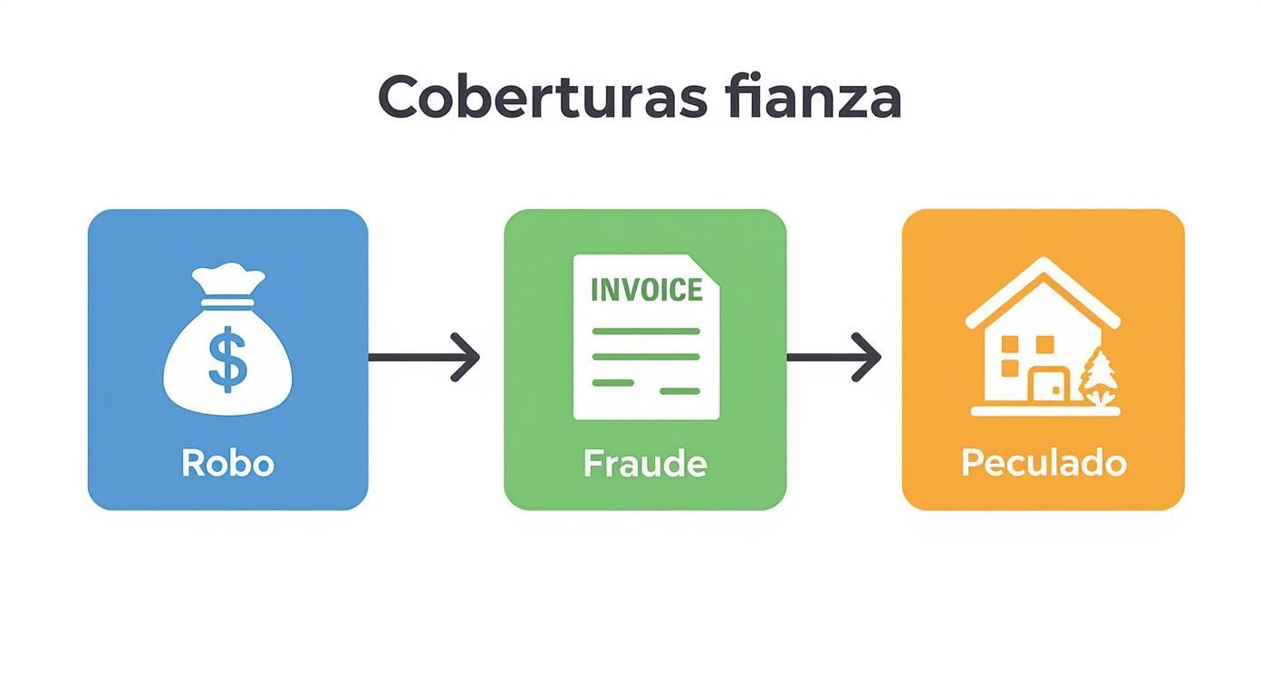 Infographic about fianza de fidelidad