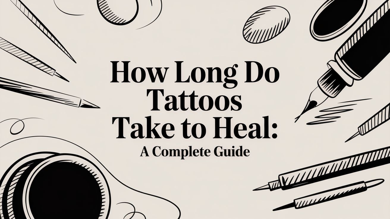 How long tattoos take to heal: a complete guide