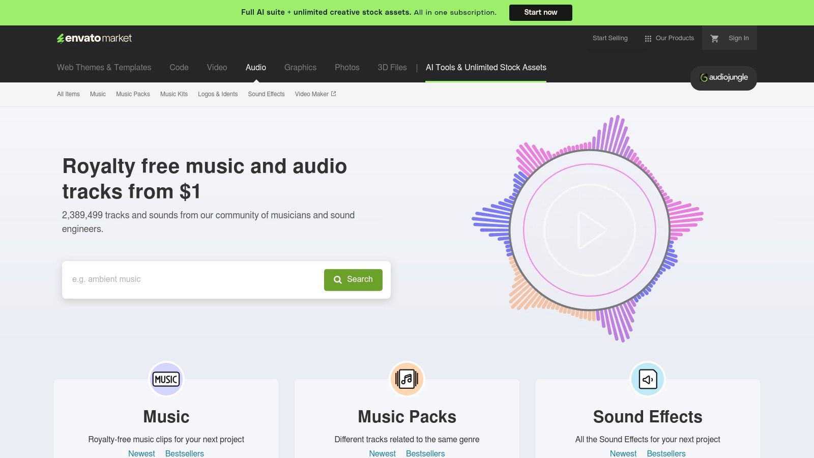 AudioJungle (Envato Market)