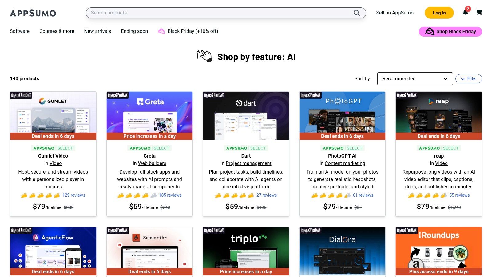 AppSumo – AI Deals Collection