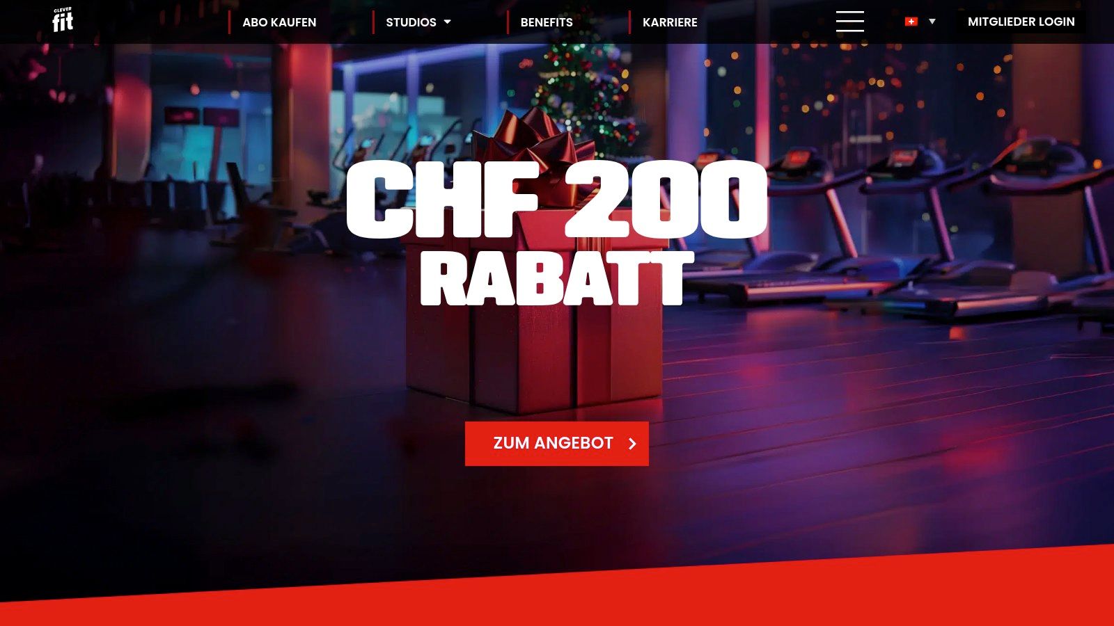 Trainierende in einem clever fit Studio in der Schweiz