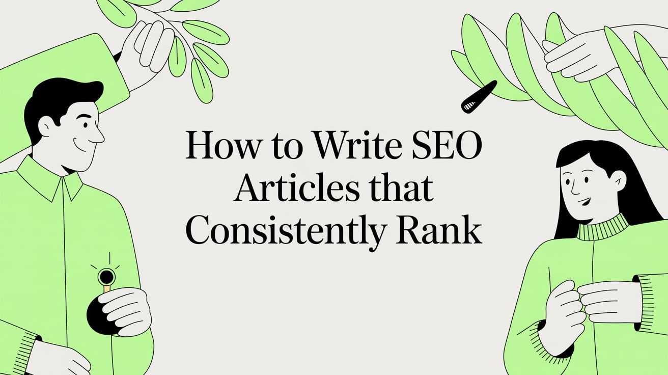 How to Write SEO Articles That Consistently Rank