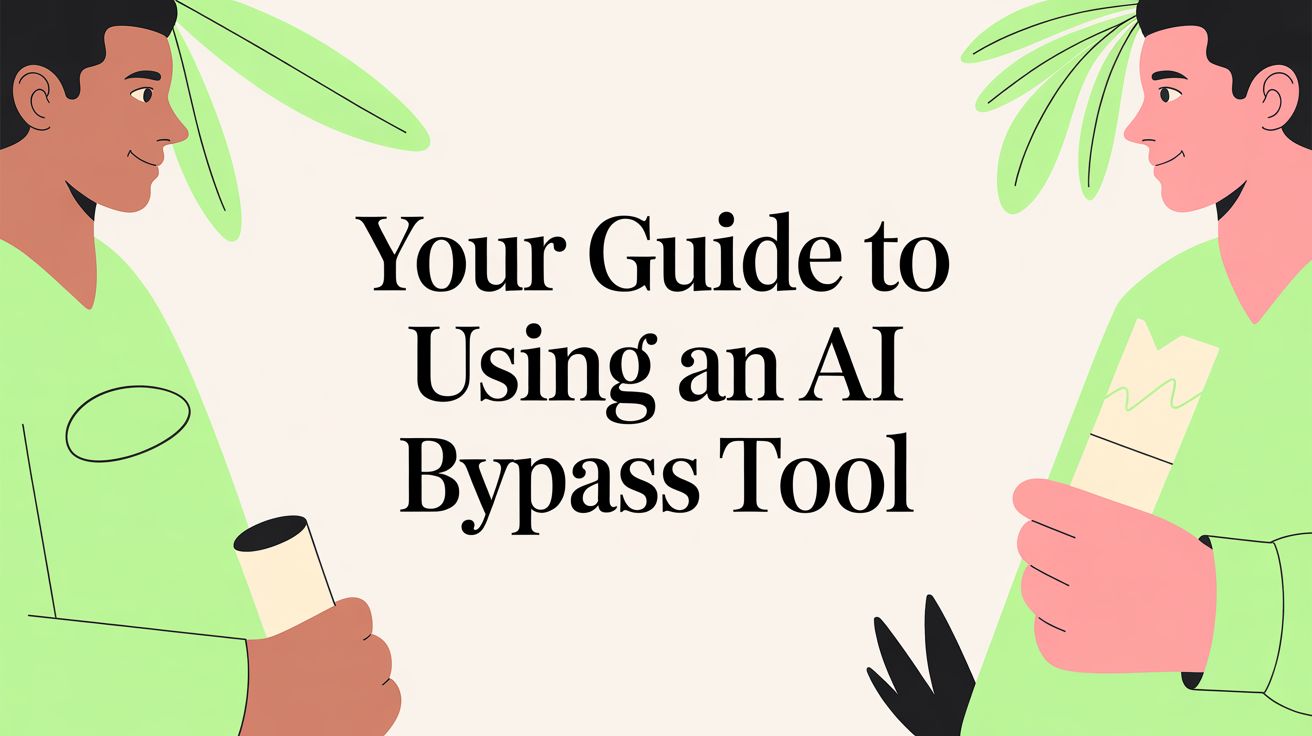 Your Guide to Using an AI Bypass Tool