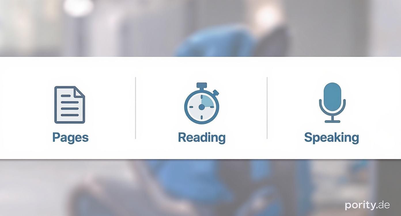 Infographic about how long is 500 words