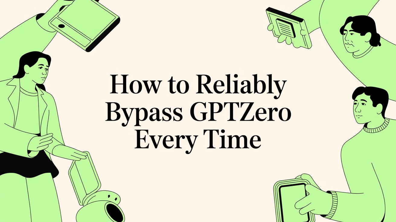 How to Reliably Bypass GPTZero Every Time