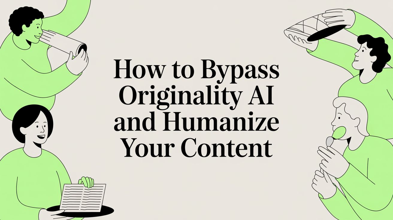 How to Bypass Originality AI And Humanize Your Content