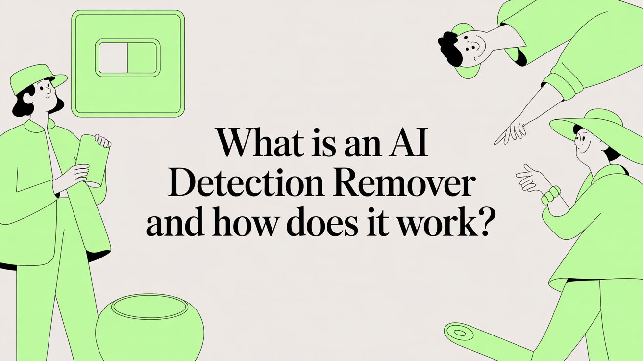 What Is an AI Detection Remover and How Does It Work?