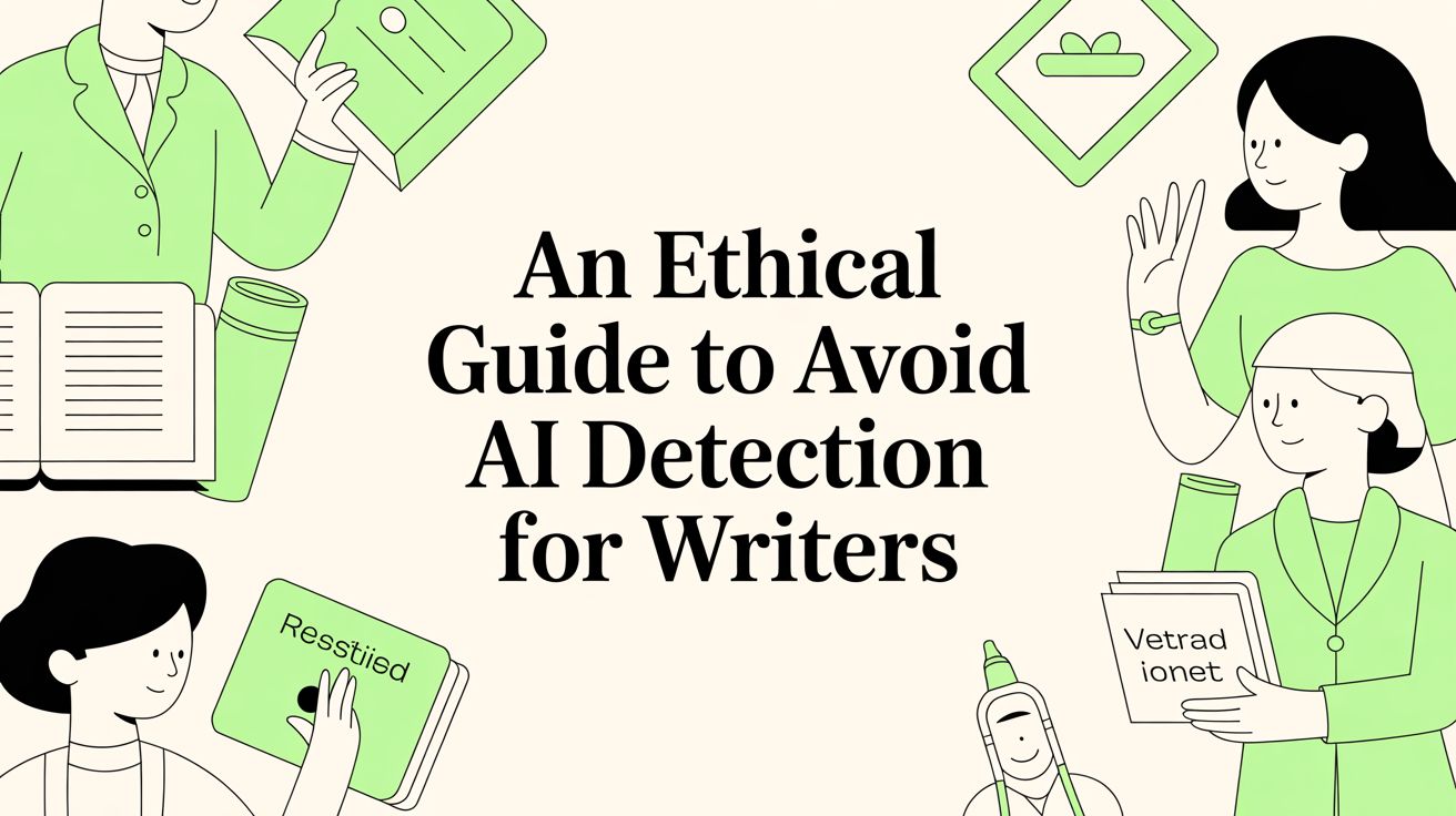 An Ethical Guide to Avoid AI Detection for Writers