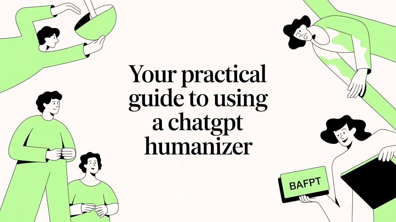 Your Practical Guide to Using a ChatGPT Humanizer