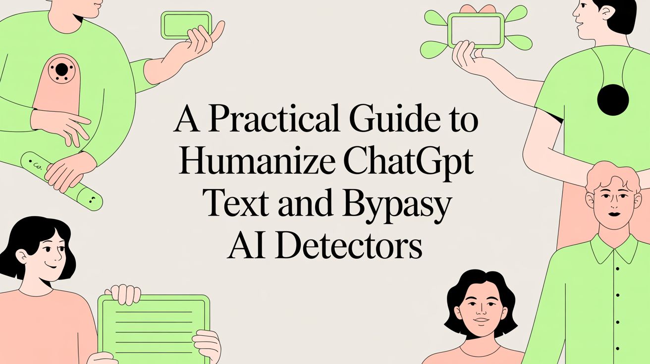 A Practical Guide to Humanize ChatGPT Text and Bypass AI Detectors