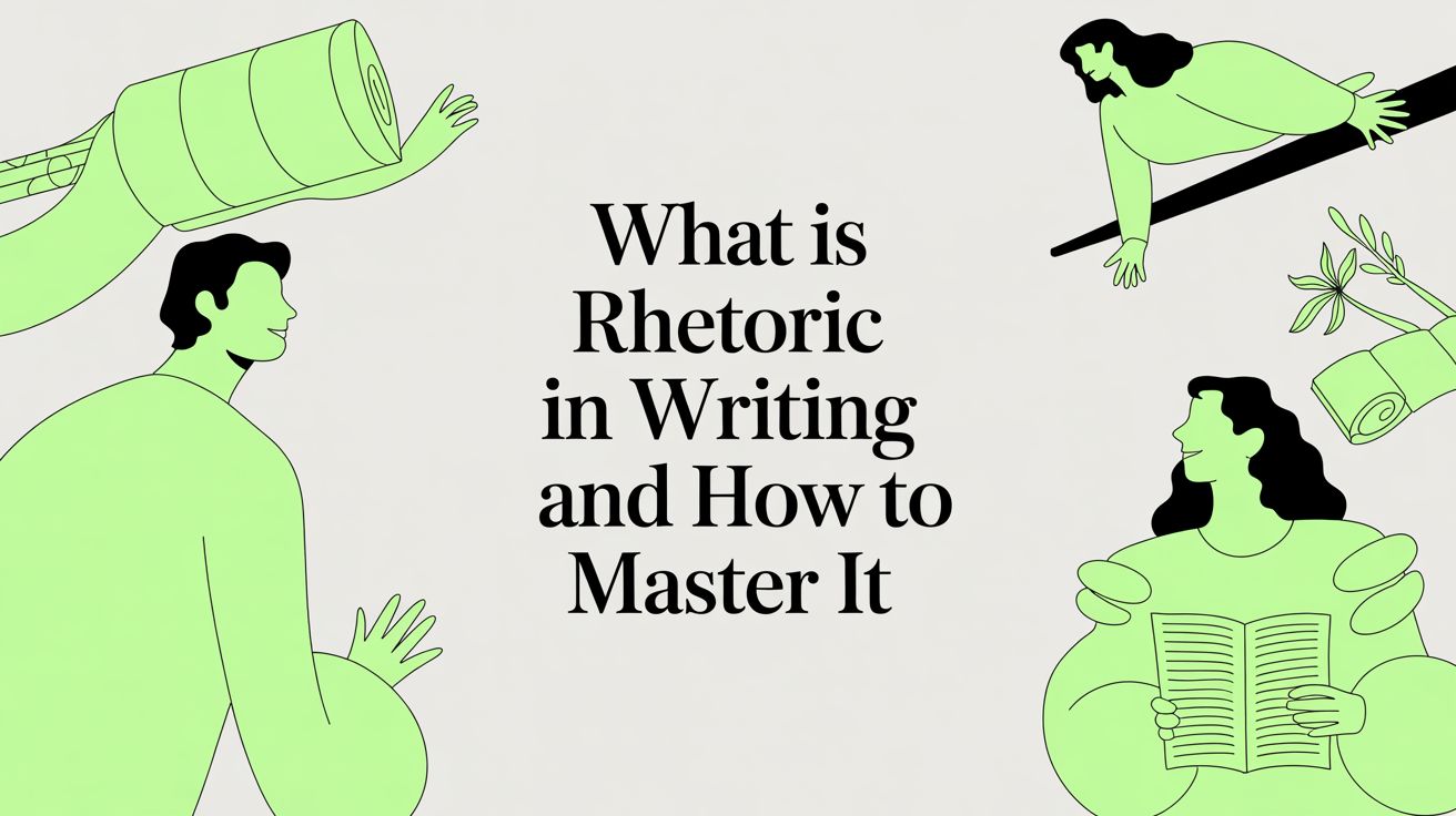 What Is Rhetoric in Writing and How to Master It