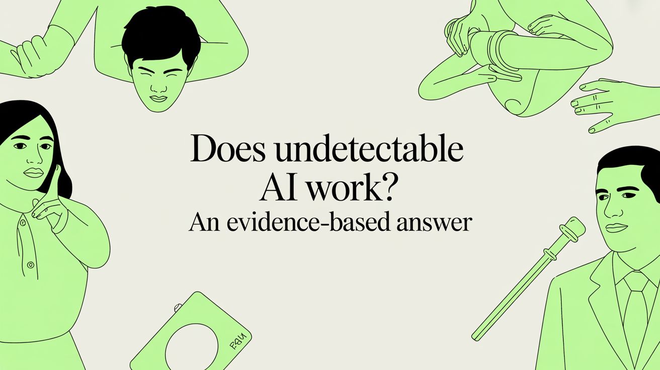 Does Undetectable AI Work? An Evidence-Based Answer