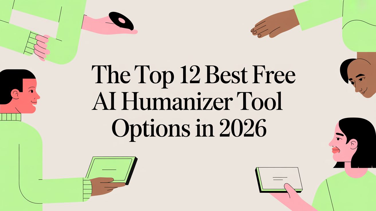 The Top 12 Best Free AI Humanizer Tool Options in 2026