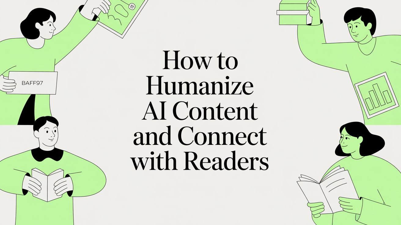 How to Humanize AI Content and Connect with Readers