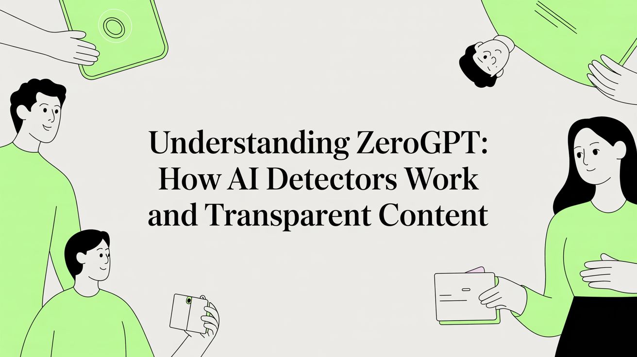 Understanding ZeroGPT: How AI Detectors Work and Transparent Content
