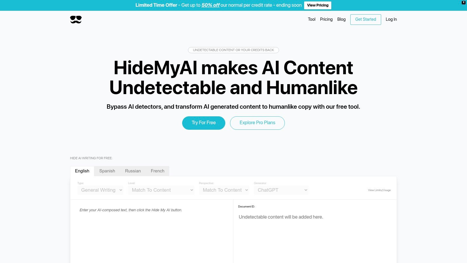 HideMyAI (HideMy.AI)