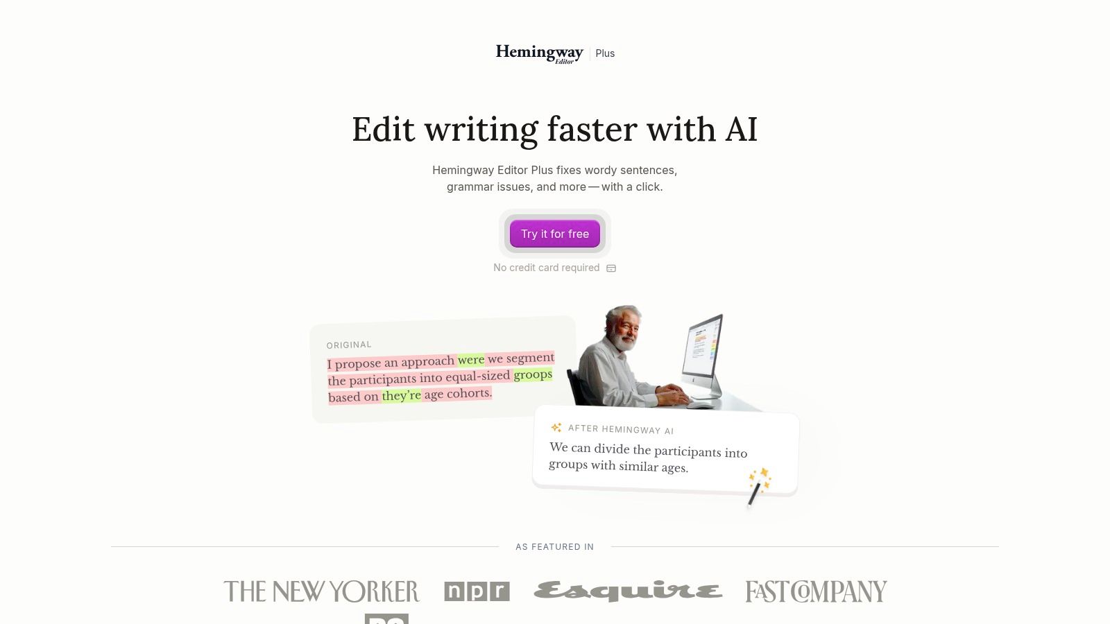 Hemingway Editor (Hemingway Editor Plus)