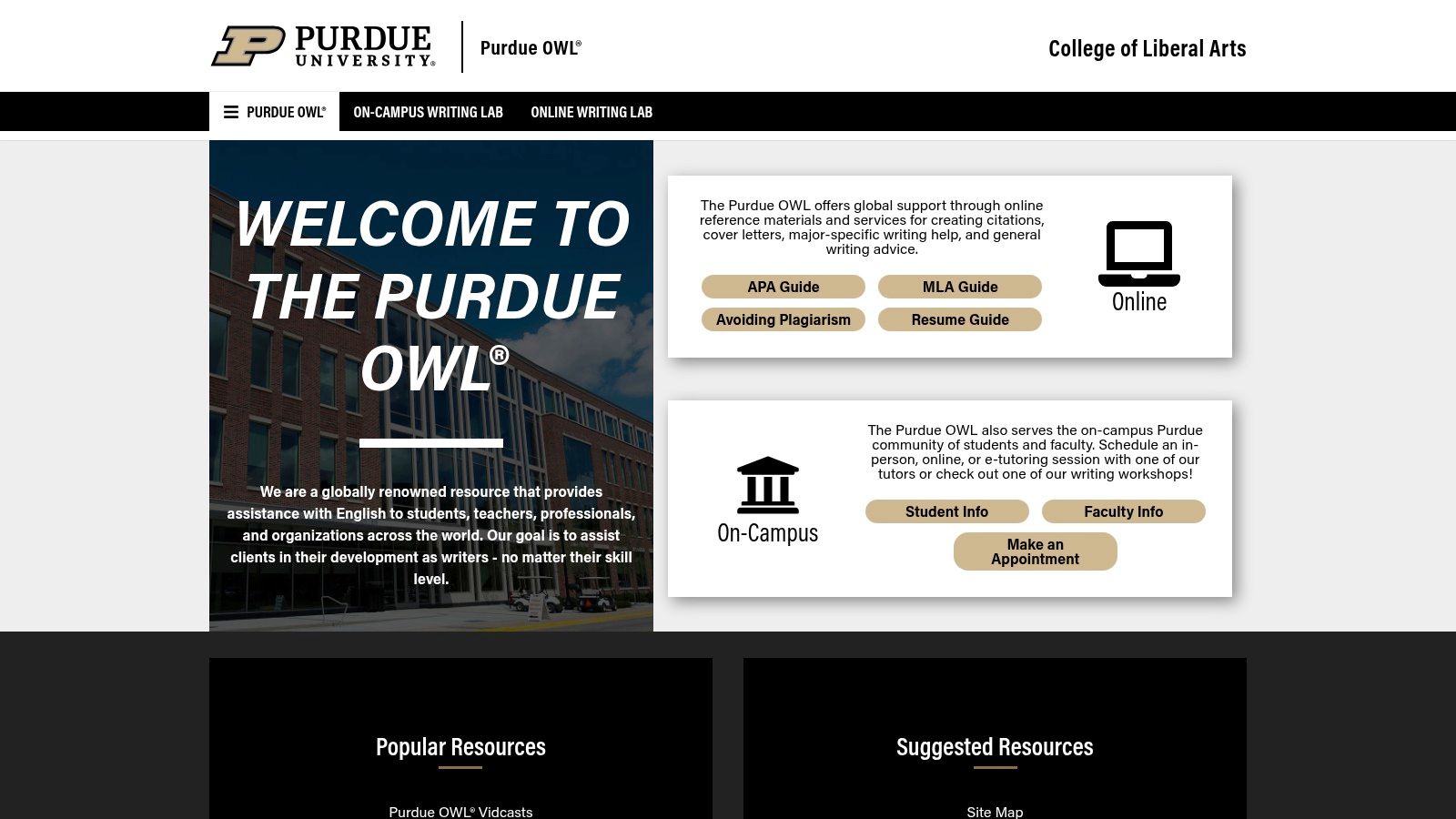 Purdue OWL (Online Writing Lab)