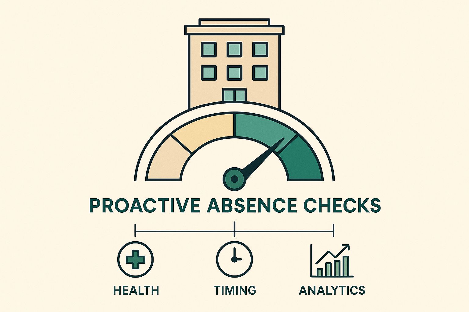 Infographic about what is absence management
