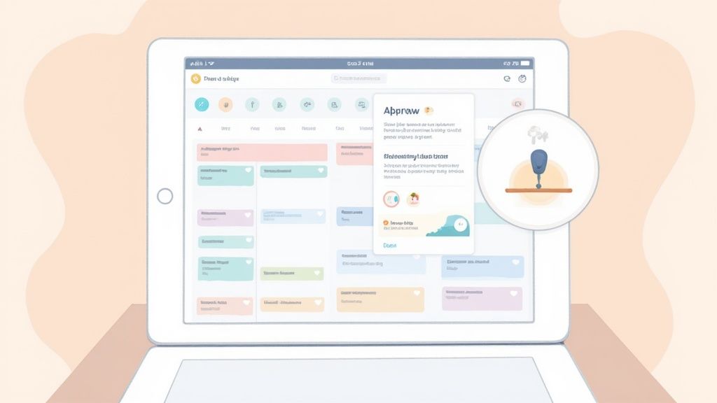 Centralised dashboard for a leave management system