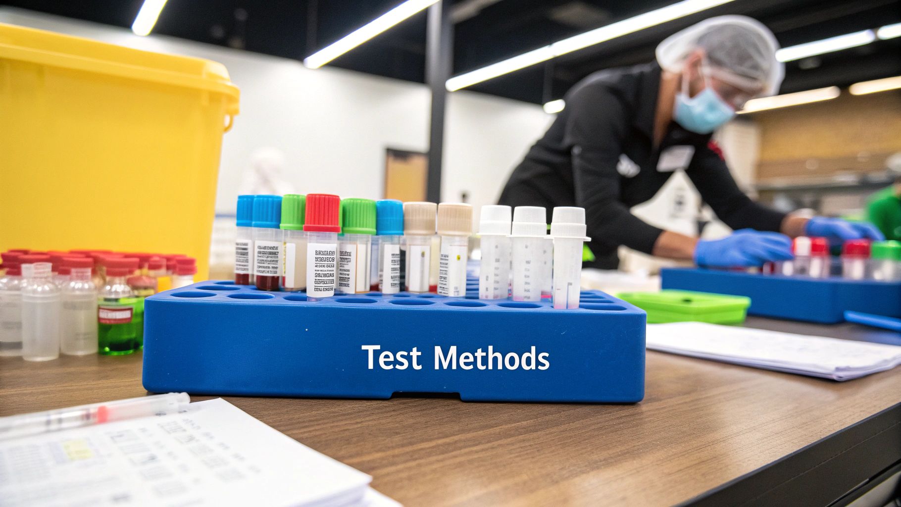A legal gavel and a law book on a desk, representing compliance and workplace policy.