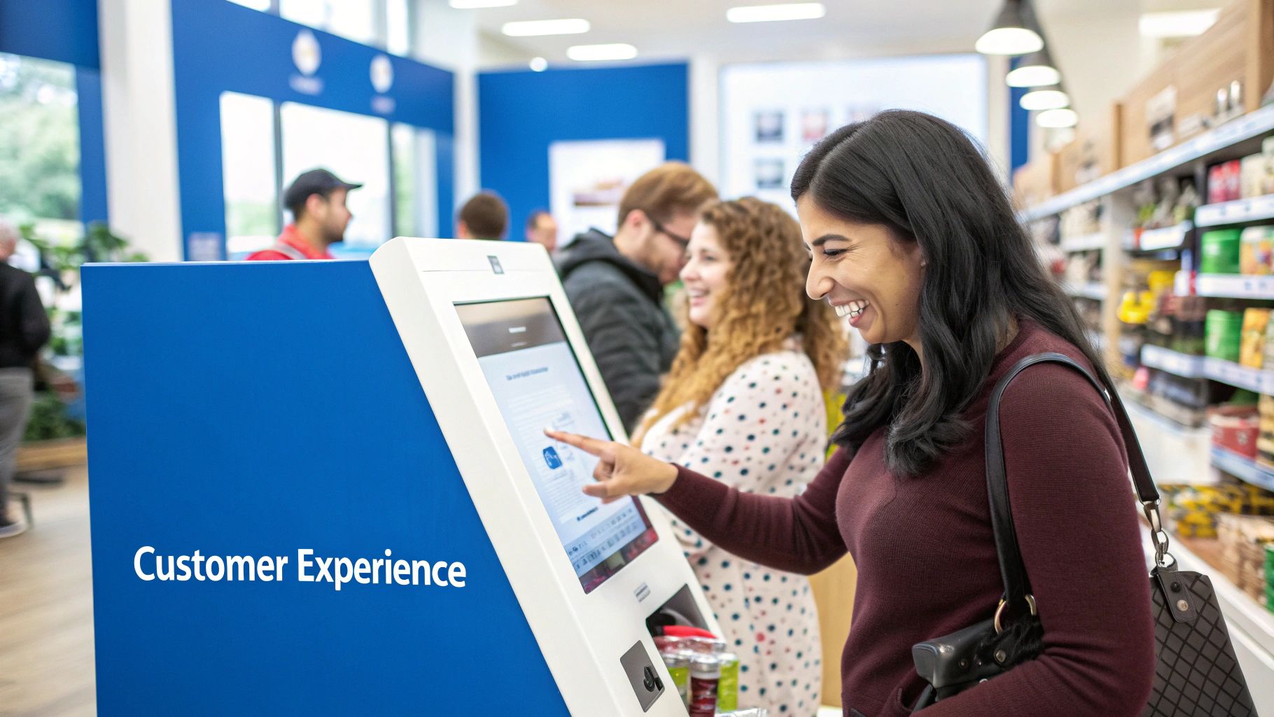 Infographic showing key data about Improved Customer Experience