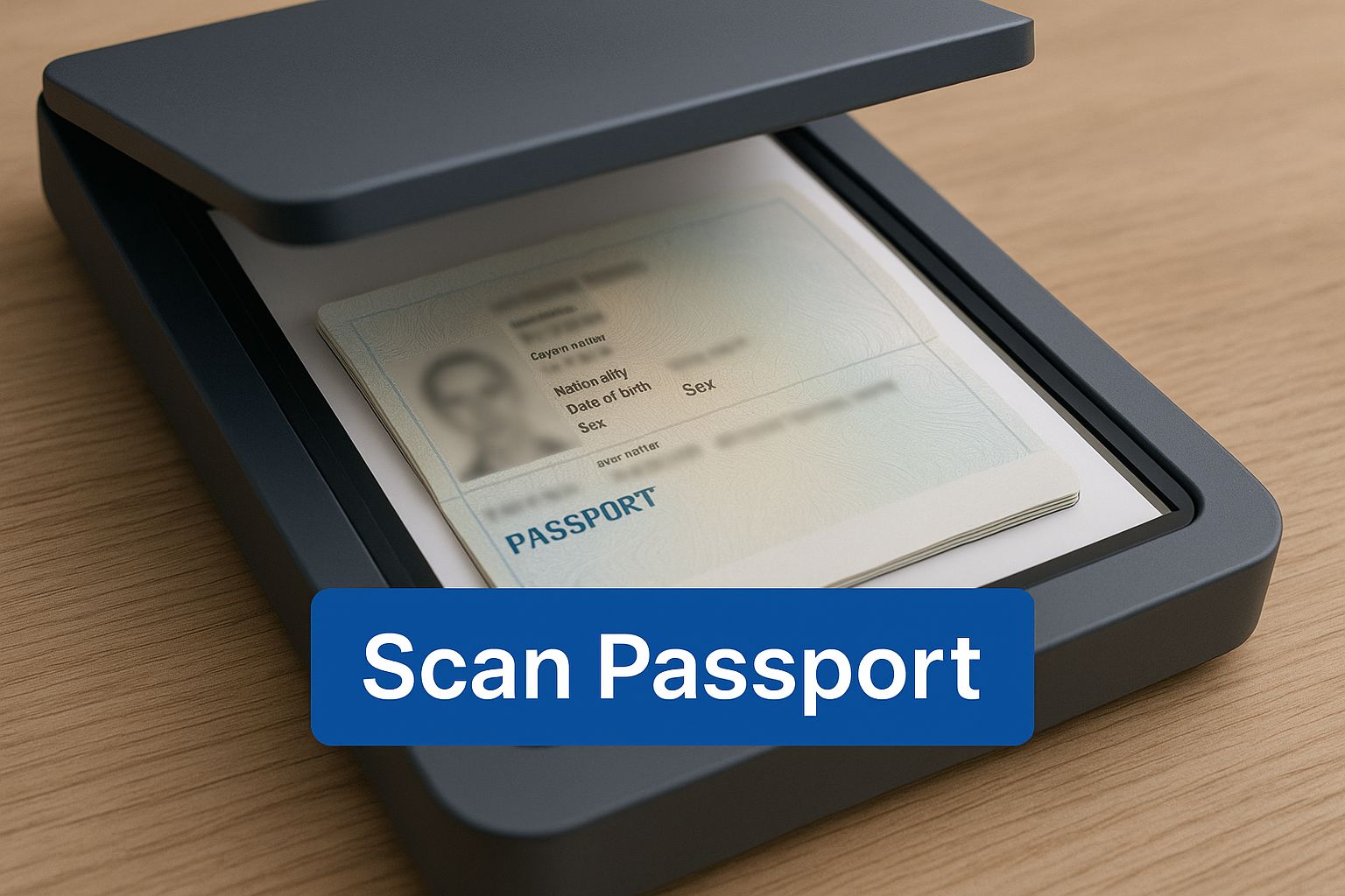 Infographic about passport number verification