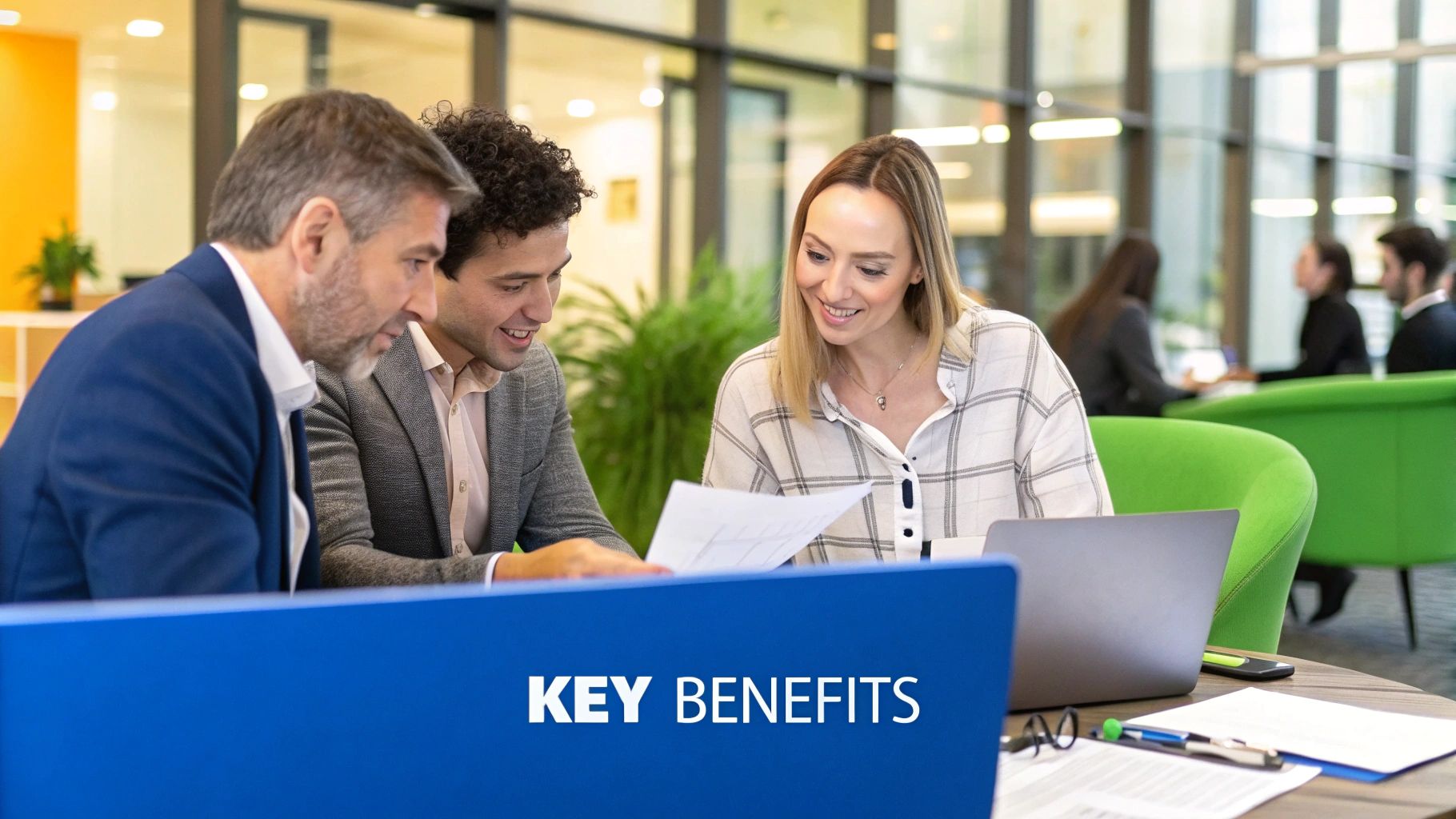 A visual workflow builder interface showing conditional logic blocks for a compliance process.