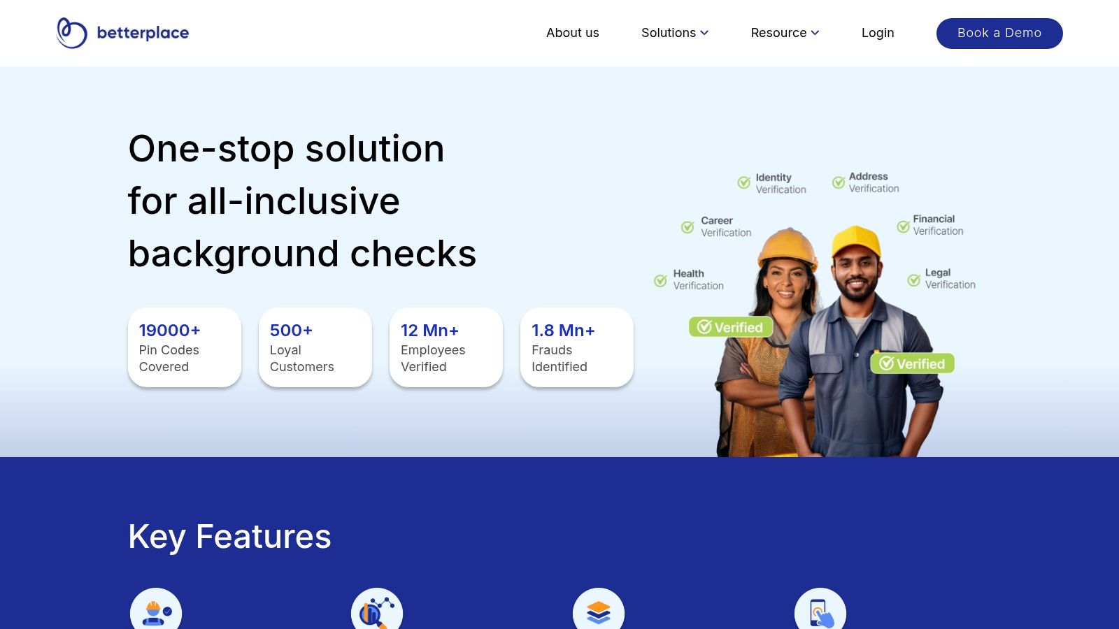 BetterPlace (VerifyBetter)