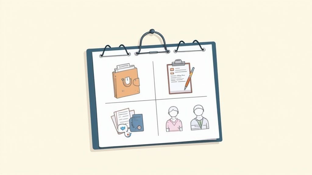 A legal document being reviewed, symbolizing the evidence needed to prove emotional distress