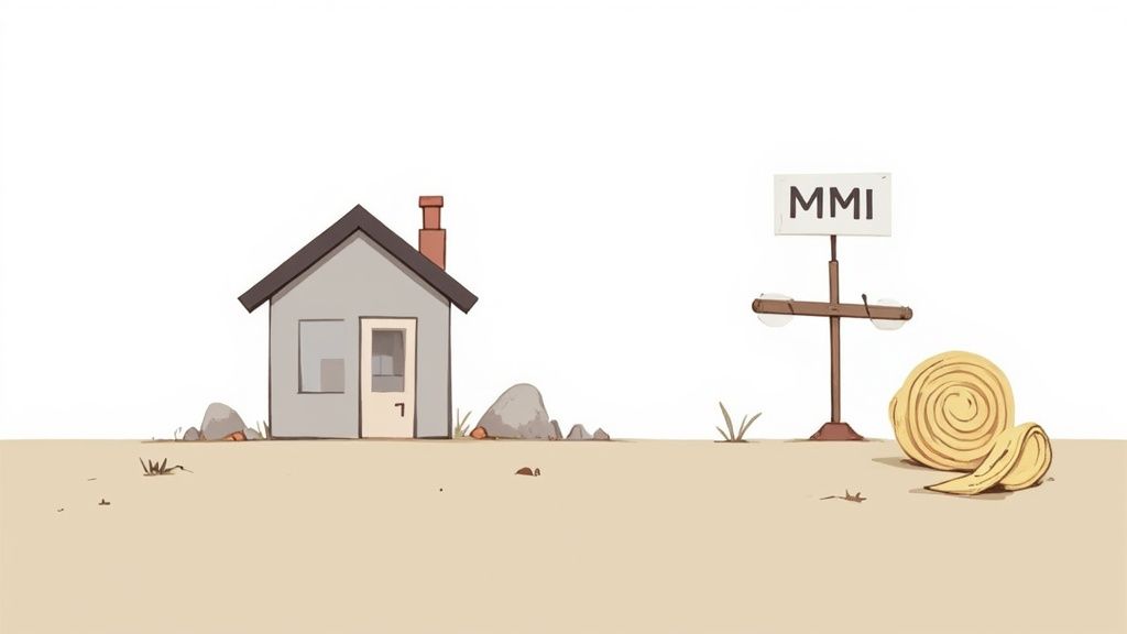 An attorney reviewing medical documents at a desk