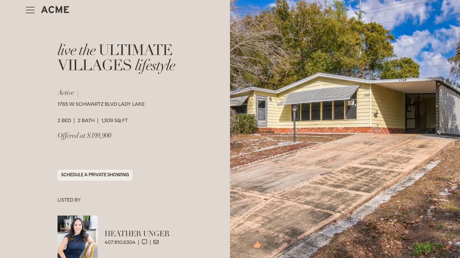 Live the ultimate Villages lifestyle